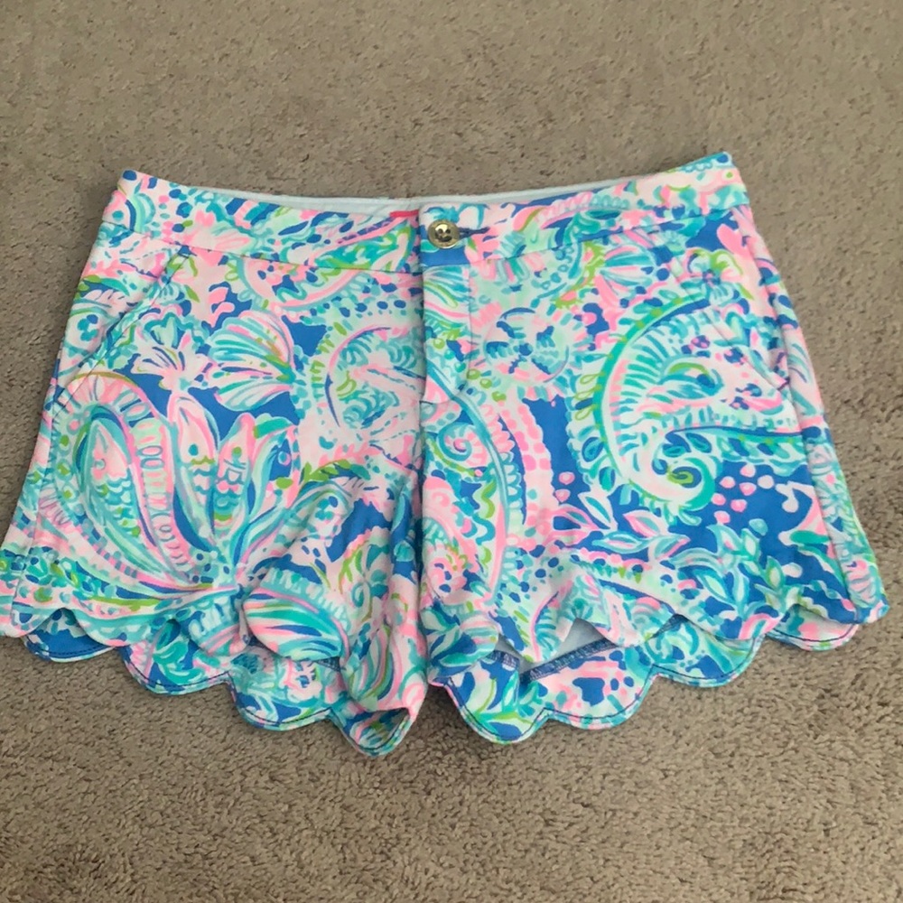 NWT Lilly Pulitzer Knit Buttercup Shorts